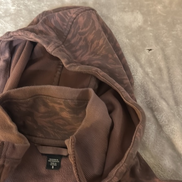 Athleta triumph hoodie jacket in smoked almond - Picture 4 of 7
